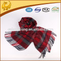 100% Woven Fashion Design Mens Cashmere Scarf